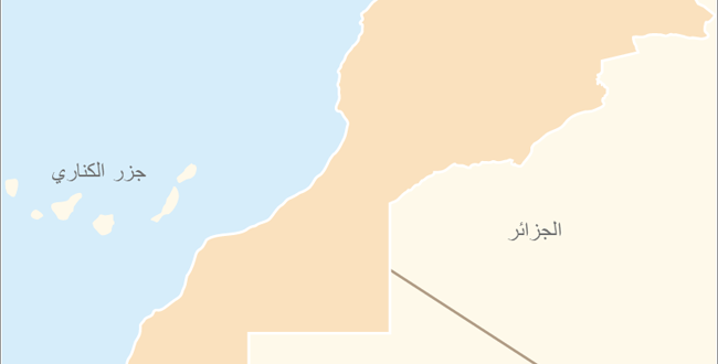 خريطة المملكة المغربية